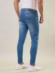 Light Indigo Kane Skinny Ankle Fit Jeans