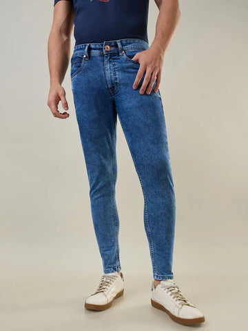 Medium Tint Kane Skinny Ankle Fit Jeans TIM PARIS