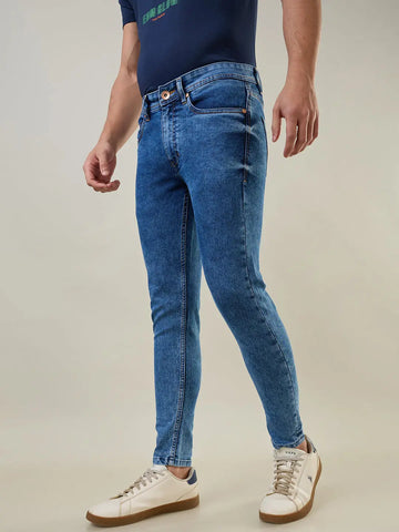 Medium Tint Kane Skinny Ankle Fit Jeans TIM PARIS