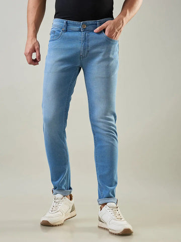 Blue Hugo Skinny Fit Jeans Tim Paris