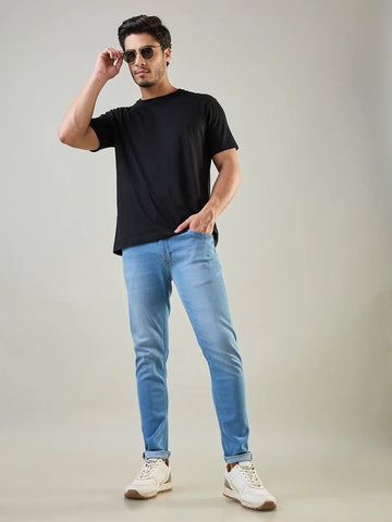 Blue Hugo Skinny Fit Jeans Tim Paris