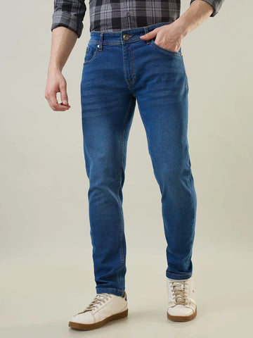 Medium Indigo Hugo Skinny Fit Jeans TIM PARIS