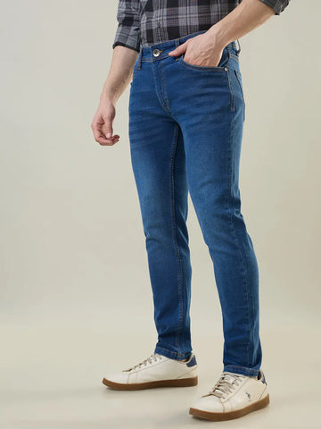 Medium Indigo Hugo Skinny Fit Jeans TIM PARIS