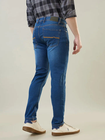 Medium Indigo Hugo Skinny Fit Jeans TIM PARIS