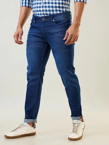 Rinse Blue Skinny Fit Jeans Tim Paris