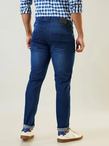 Rinse Blue Skinny Fit Jeans Tim Paris