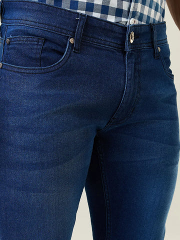 Rinse Blue Skinny Fit Jeans Tim Paris