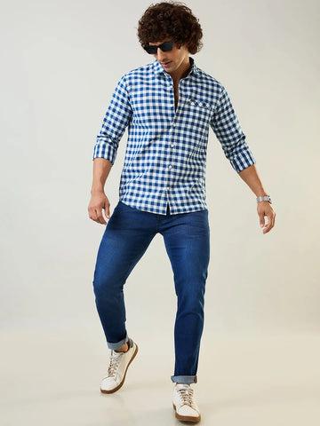 Rinse Blue Skinny Fit Jeans Tim Paris