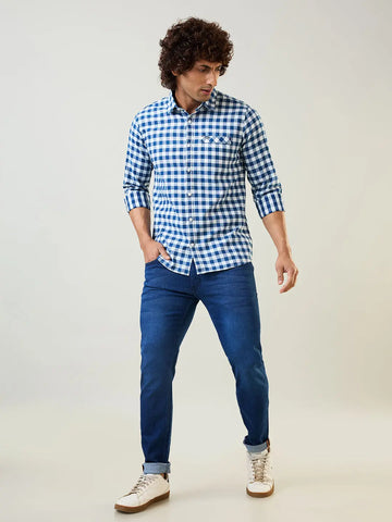 Rinse Blue Skinny Fit Jeans Tim Paris