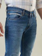 Medium Indigo Ferdinand Slim Tapered Jeans