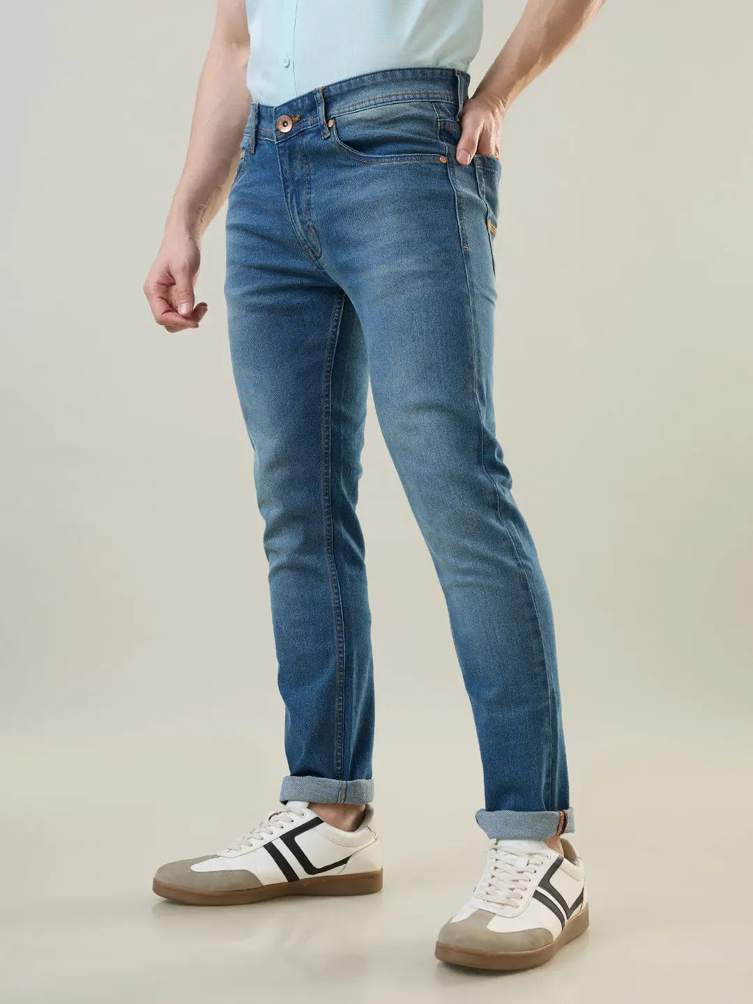 Medium Tint Ferdinand Slim Tapered Jeans TIM PARIS