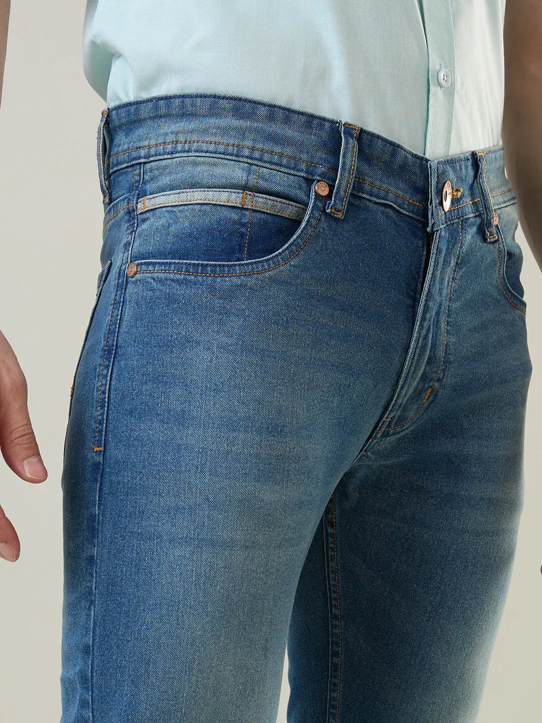 Medium Tint Ferdinand Slim Tapered Jeans TIM PARIS