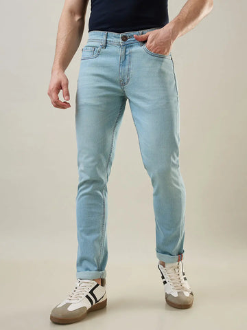 Light Tint Ferdinand Slim Tapered Jeans TIM PARIS