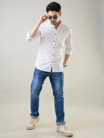Medium Cloud Parker Slim Straight Jeans TIM PARIS