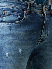 Medium Tint Parker Slim Straight Jeans