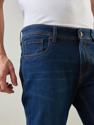 Black Ferdinand Slim Tapered Fit Jeans Tim Paris