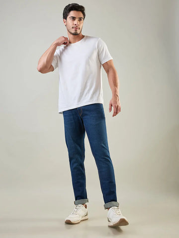 Black Ferdinand Slim Tapered Fit Jeans Tim Paris