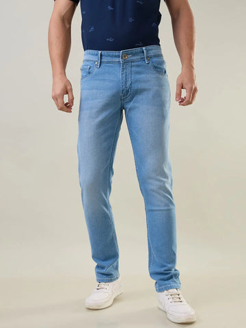 Light Stone Ferdinand Slim Tapered Jeans TIM PARIS
