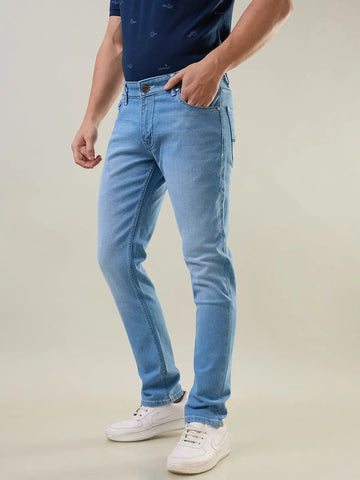 Light Stone Ferdinand Slim Tapered Jeans TIM PARIS