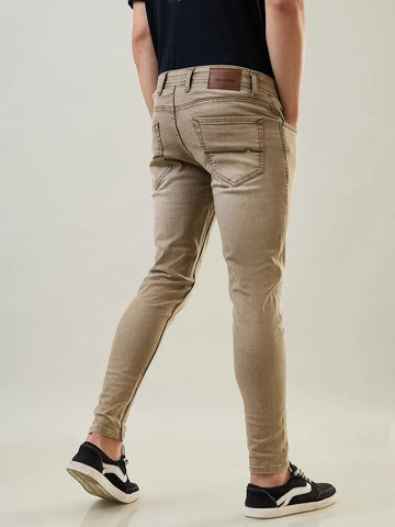 Camel Kane Skinny Ankle Fit Jeans Tim Paris