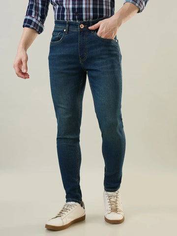 Grey Hugo Skinny Fit Jeans Tim Paris