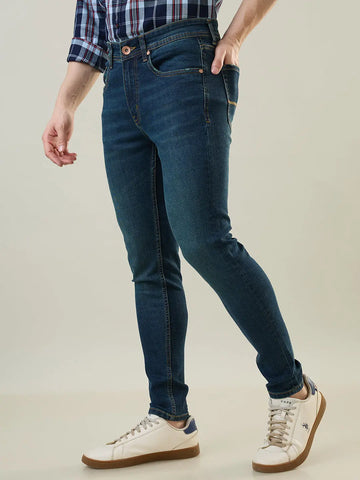 Grey Hugo Skinny Fit Jeans Tim Paris