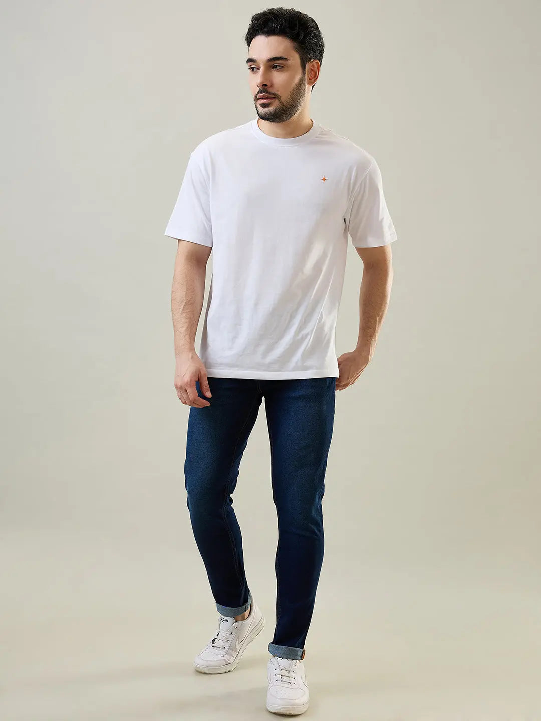 Dark Indigo Hugo Skinny Fit Denim Jeans Tim Paris