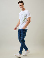 Tint Towel Blue Ferdinand Slim Tapered Fit Jeans
