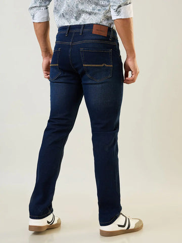 Dark Indigo Parker Slim Straight Jeans TIM PARIS