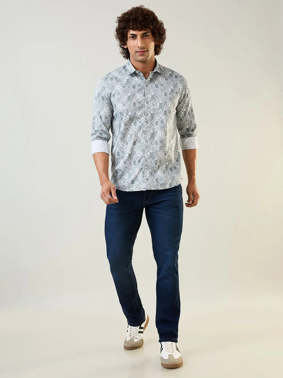 Dark Indigo Parker Slim Straight Jeans TIM PARIS
