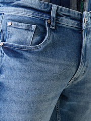 Light Indigo Parker Slim Straight Jeans