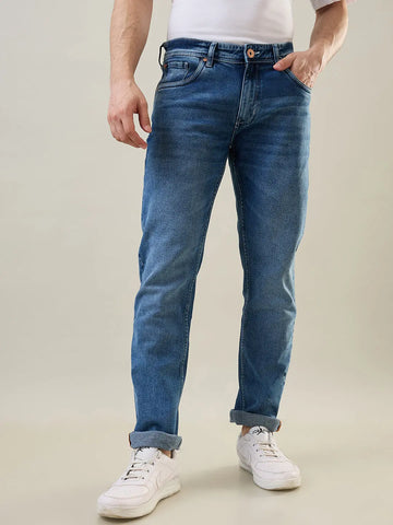 Light Stone Parker Slim Straight Fit Jeans Tim Paris