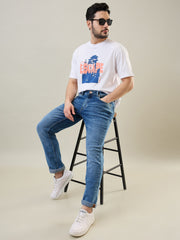 Light Stone Parker Slim Straight Fit Jeans