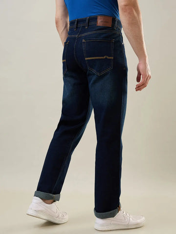 Dark Tint Logan Straight Fit Denim Jeans Tim Paris