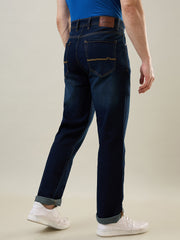 Dark Tint Logan Straight Fit Denim Jeans