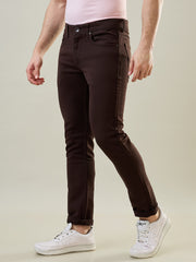Coffee Ferdinand Slim Tapered Fit Jeans