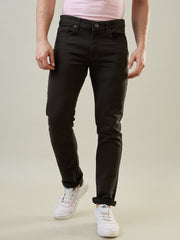 Dark Green Ferdinand Slim Tapered Fit Jeans