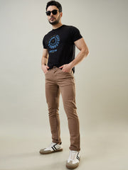 Light Brown Ferdinand Slim Tapered Fit Jeans