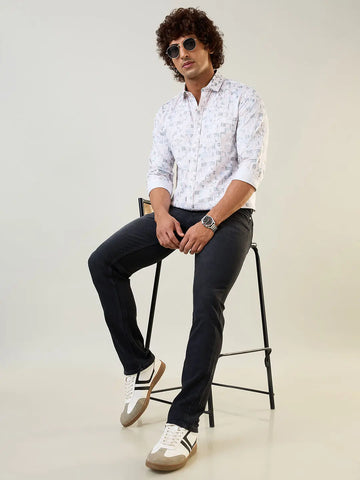 Black Parker Slim Straight Fit Jeans Tim Paris