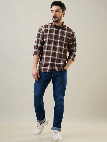 Medium Indigo Parker Slim Straight Fit Jeans Tim Paris
