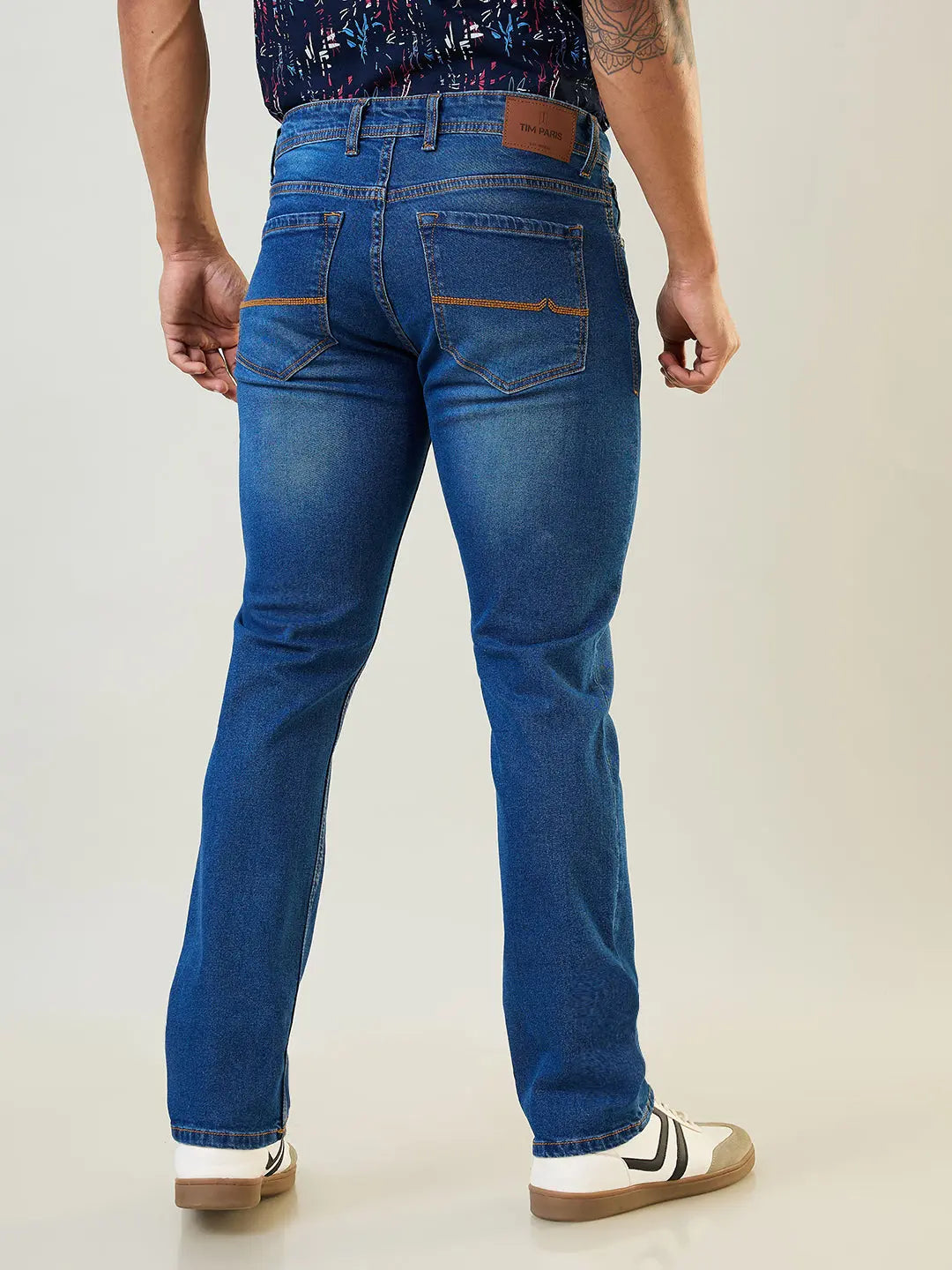 Dark Indigo PARKER SLIM STRAIGHT Jeans TIM PARIS