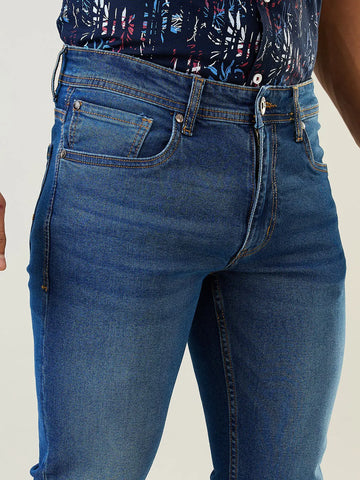 Dark Indigo PARKER SLIM STRAIGHT Jeans TIM PARIS
