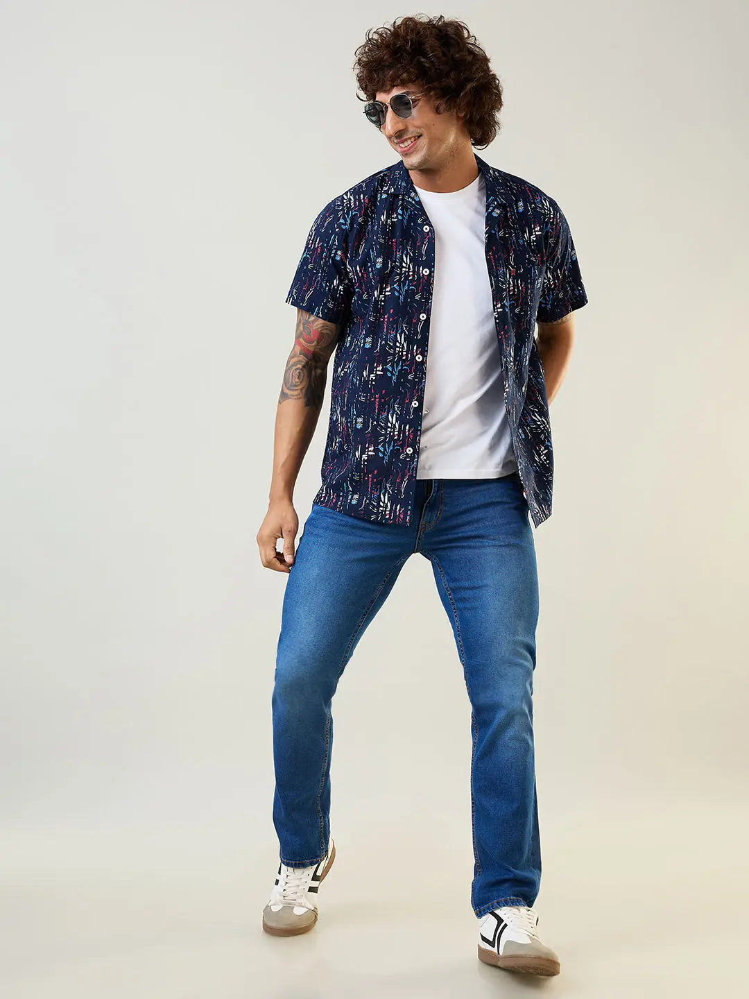 Dark Indigo PARKER SLIM STRAIGHT Jeans TIM PARIS
