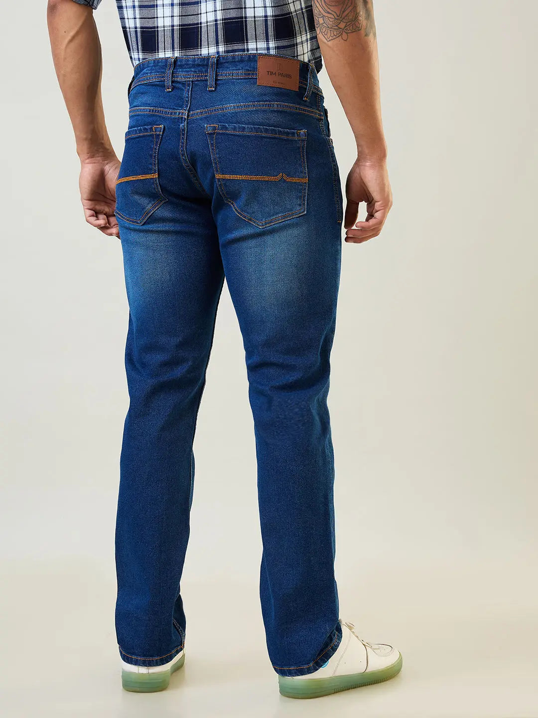 Dark Tint PARKER SLIM STRAIGHT Jeans TIM PARIS