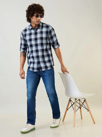 Dark Tint PARKER SLIM STRAIGHT Jeans TIM PARIS