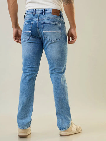 Light Stone Parker Slim Straight Jeans TIM PARIS