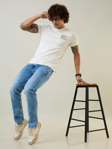 Light Stone Parker Slim Straight Jeans TIM PARIS