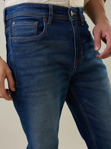 Dark Indigo Logan Straight Fit Jeans TIM PARIS
