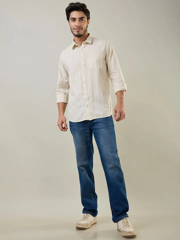 Dark Indigo Logan Straight Fit Jeans TIM PARIS