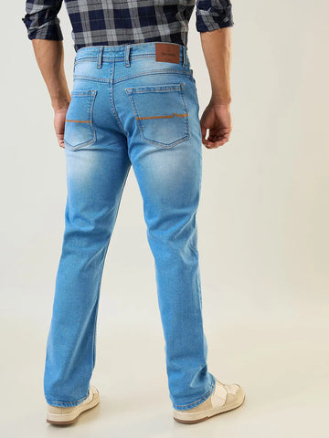 Light Indigo Logan Straight Fit Jeans TIM PARIS